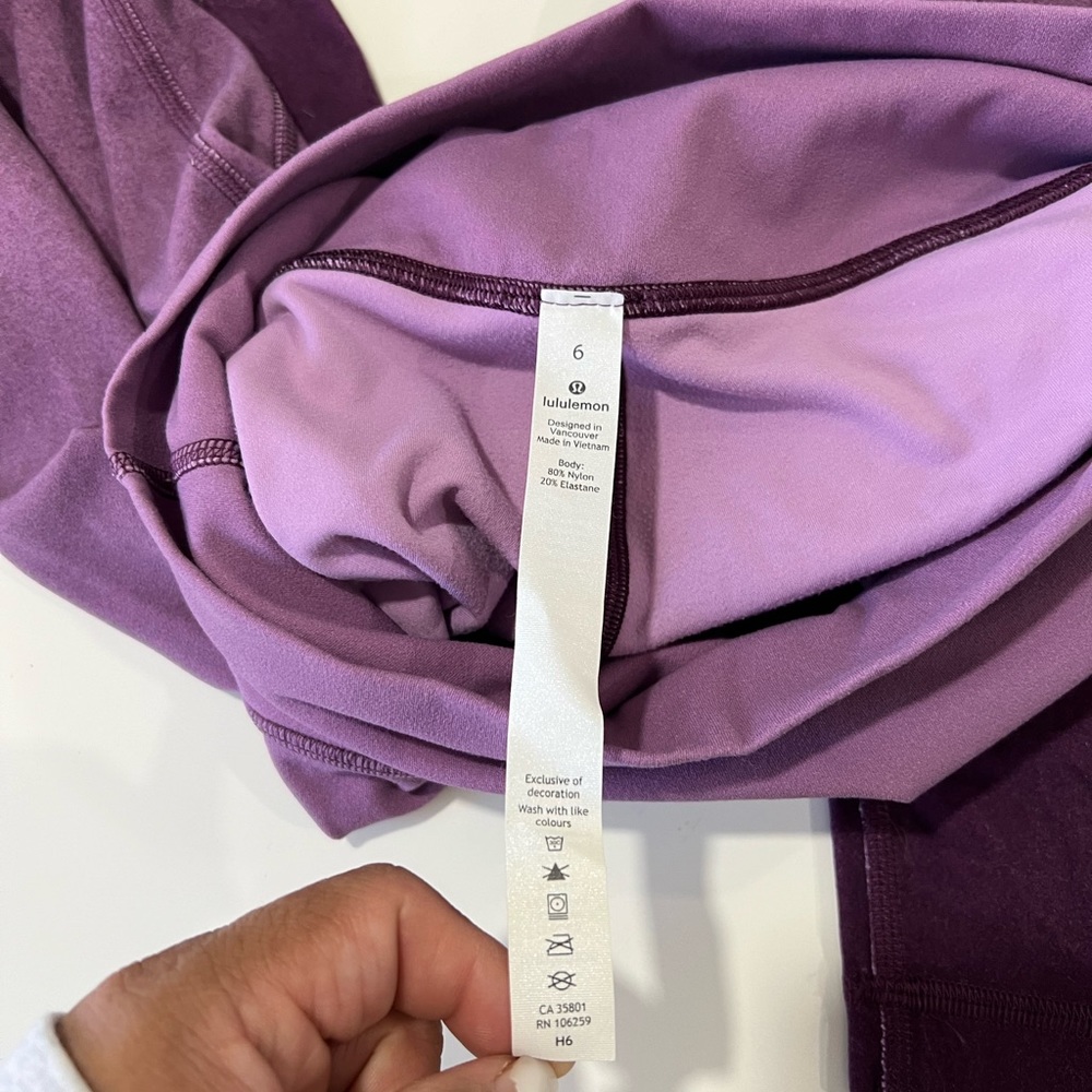 Lululemon Align Ombré Legging Lilac